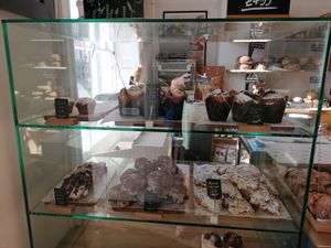 Delicious cakes at Alex Gooch in Monmouth