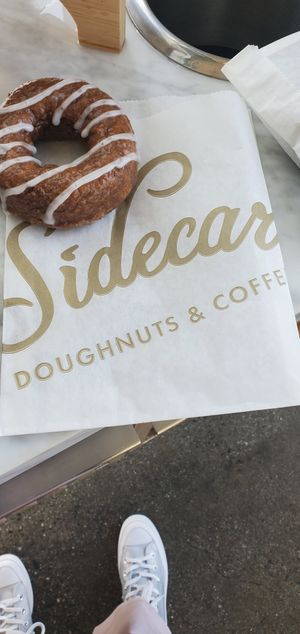 Vegan Gingerbread 🍩 😋 at Sidecar Doughnuts & Coffee in Manhattan Beach