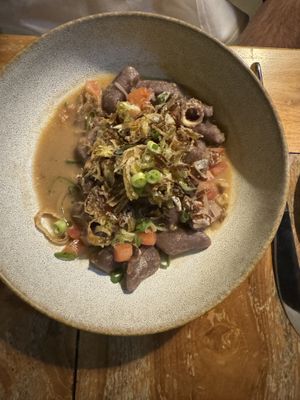 Gnocchii  at Le Cook's Restaurant in Moorea