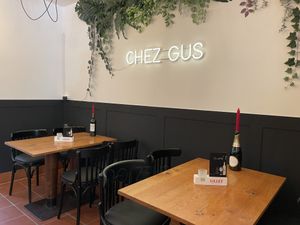 Inside options  at Chez Gus in Cologne