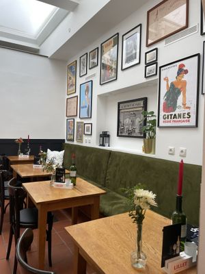 Lovely interior  at Chez Gus in Cologne