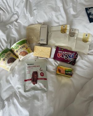 Our first nono shop haul  at Nono Shop & Cafe Seoul in Seoul