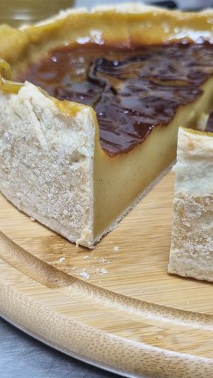 Vanilla flan at Nono Shop & Cafe Seoul in Seoul