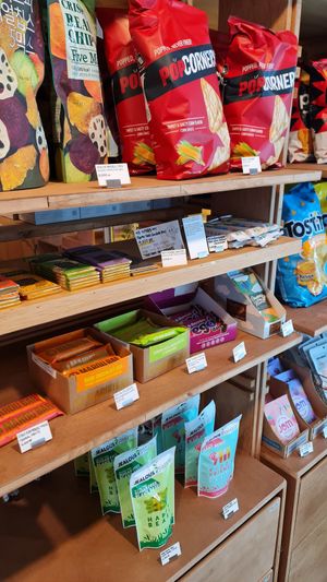 Vegan snacks at Nono Shop & Cafe Seoul in Seoul