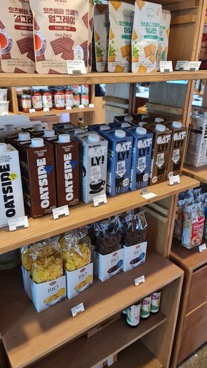 Oat milk at Nono Shop & Cafe Seoul in Seoul