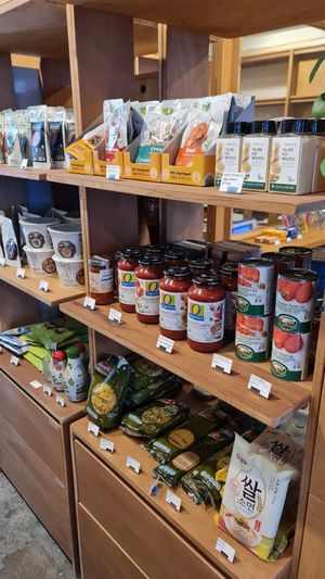 Pasta ingredients at Nono Shop & Cafe Seoul in Seoul