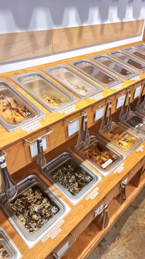 Refill stations: dried food at Nono Shop & Cafe Seoul in Seoul