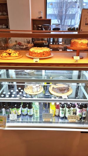 Display of desserts at Nono Shop & Cafe Seoul in Seoul