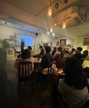 Talk series  at Nono Shop & Cafe Seoul in Seoul