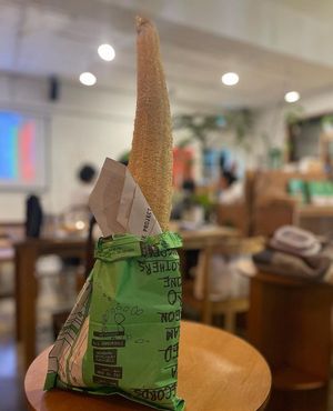 Luffa to use as dish scrubber  at Nono Shop & Cafe Seoul in Seoul