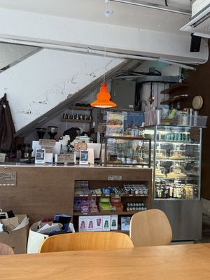 Bar area  at Nono Shop & Cafe Seoul in Seoul