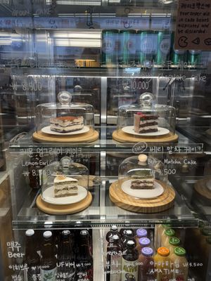 Cakes  at Nono Shop & Cafe Seoul in Seoul