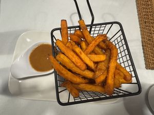 Sweet Potato Fries   at La Que in Muenster