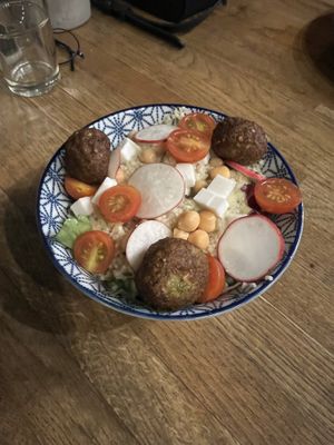 Small vegan salad  at Submarine Burger - Maksimir in Zagreb