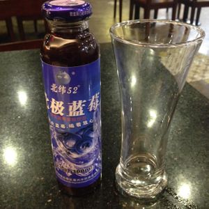 Blueberry juice at Taiwan Brother 7 Vegan Hut - Xu Hui in Shanghai