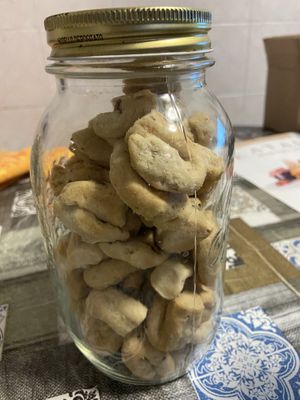 Taralli a cipolla   at Dispensa Vegetale in Nichelino
