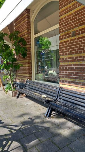 outside at Second Nature in Amsterdam