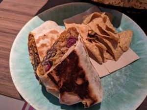 Outlaw burrito at Burrito Bandito in Bern