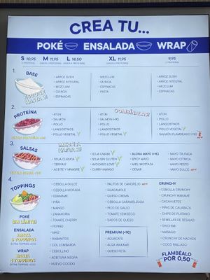   at Aloha Poke Sevilla in Sevilla