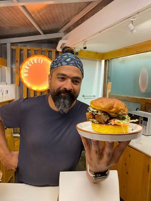   at Burgerie in Mysore