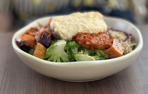 Vegan power bowl   at Da Paolo Gastronomia in Central Singapore