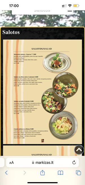   at Markizas in Trakai