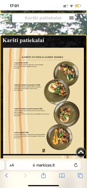   at Markizas in Trakai