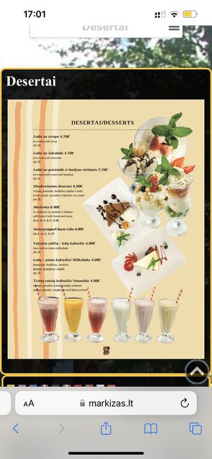   at Markizas in Trakai