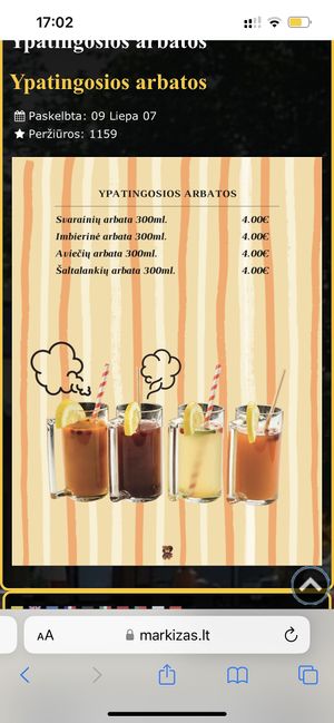   at Markizas in Trakai