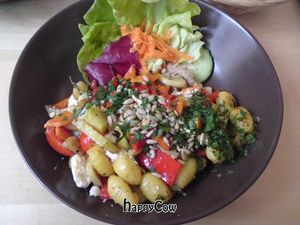 Gnocci at La Bouche in Frankfurt