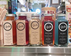 Drinks from Genie Juicery at TREEHOUSE - Causeway Bay in Hong Kong Island