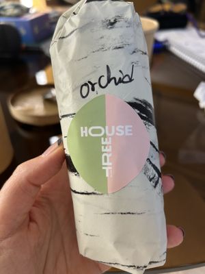 Flatbreads come perfectly wrapped!  at TREEHOUSE - Causeway Bay in Hong Kong Island