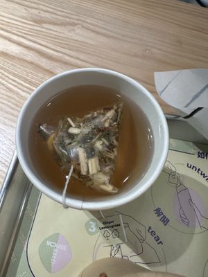 Herbal tea   at TREEHOUSE - Causeway Bay in Hong Kong Island