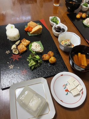 Tofu class  at Idees Kamakura in Kamakura