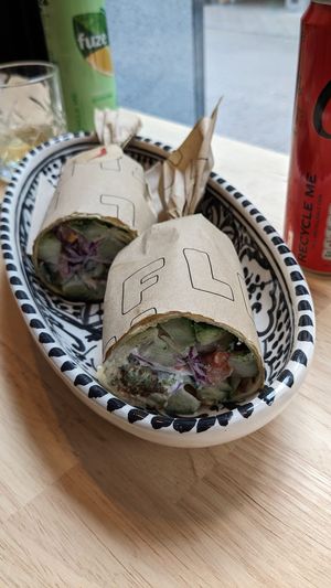 Falafel wrap at FLFL - Den Haag  in The Hague
