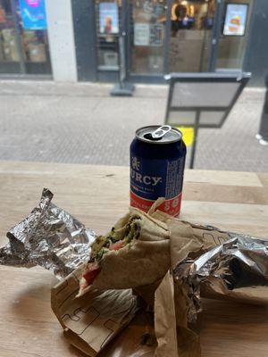 falafel wrap  at FLFL - Den Haag  in The Hague