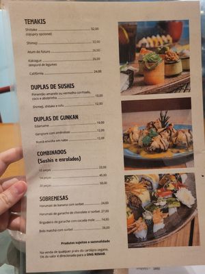  at Sushi Terra in Rio De Janeiro