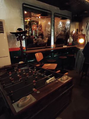 Interior mood at Comandante Marcos in Pristina