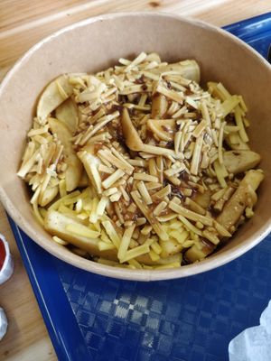 Poutine at Desert Island Dumplings in Manchester