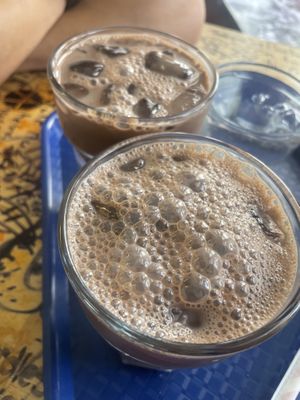 Chocolate milk (alpro)   at Desert Island Dumplings in Manchester