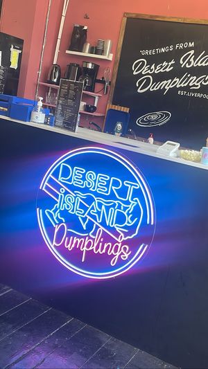   at Desert Island Dumplings in Manchester