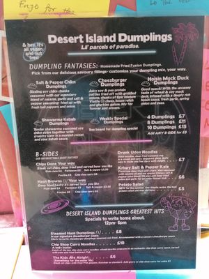  at Desert Island Dumplings in Manchester