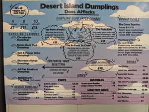  at Desert Island Dumplings in Manchester