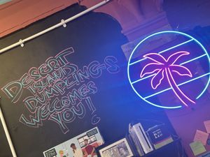   at Desert Island Dumplings in Manchester