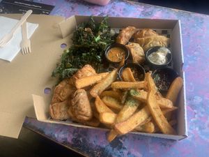   at Desert Island Dumplings in Manchester