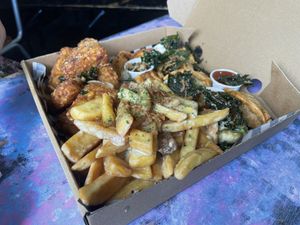   at Desert Island Dumplings in Manchester