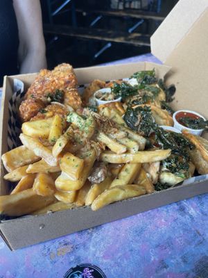   at Desert Island Dumplings in Manchester