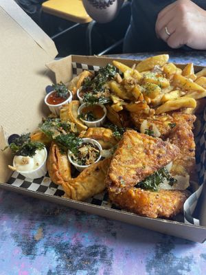   at Desert Island Dumplings in Manchester