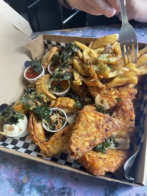   at Desert Island Dumplings in Manchester