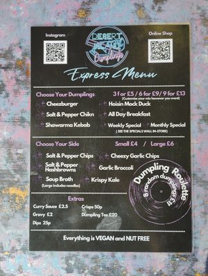  at Desert Island Dumplings in Manchester